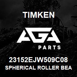 23152EJW509C08 Timken SPHERICAL ROLLER BEARINGS - STEEL CAGE | AGA Parts