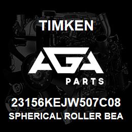 23156KEJW507C08 Timken SPHERICAL ROLLER BEARINGS - STEEL CAGE | AGA Parts