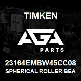 23164EMBW45CC08 Timken SPHERICAL ROLLER BEARINGS - BRASS CAGE | AGA Parts