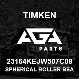 23164KEJW507C08 Timken SPHERICAL ROLLER BEARINGS - STEEL CAGE | AGA Parts