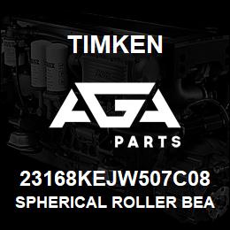 23168KEJW507C08 Timken SPHERICAL ROLLER BEARINGS - STEEL CAGE | AGA Parts