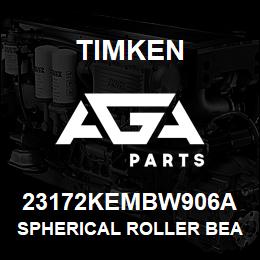 23172KEMBW906A Timken SPHERICAL ROLLER BEARINGS - BRASS CAGE | AGA Parts