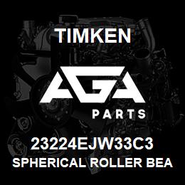 23224EJW33C3 Timken SPHERICAL ROLLER BEARINGS - STEEL CAGE | AGA Parts