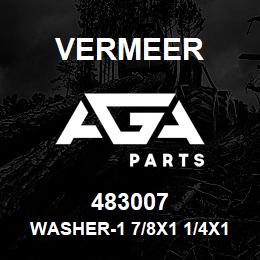 483007 Vermeer WASHER-1 7/8X1 1/4X14 GA M.B. | AGA Parts