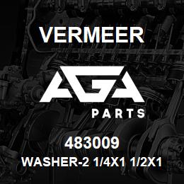 483009 Vermeer WASHER-2 1/4X1 1/2X14 GA M.B. | AGA Parts