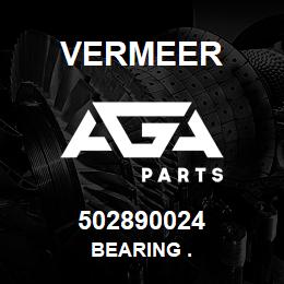502890024 Vermeer BEARING . | AGA Parts