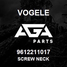 9612211017 Vogele SCREW NECK | AGA Parts