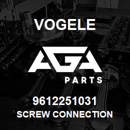 9612251031 Vogele SCREW CONNECTION | AGA Parts