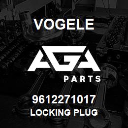 9612271017 Vogele LOCKING PLUG | AGA Parts