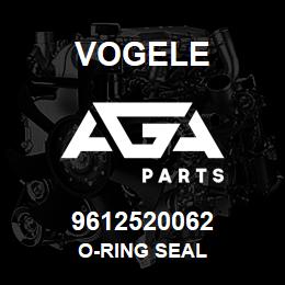 9612520062 Vogele O-RING SEAL | AGA Parts