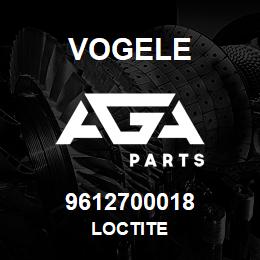 9612700018 Vogele LOCTITE | AGA Parts