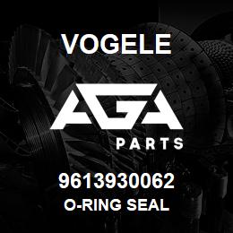 9613930062 Vogele O-RING SEAL | AGA Parts