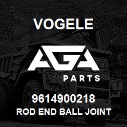 9614900218 Vogele ROD END BALL JOINT | AGA Parts