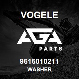 9616010211 Vogele WASHER | AGA Parts