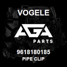 9618180185 Vogele PIPE CLIP | AGA Parts