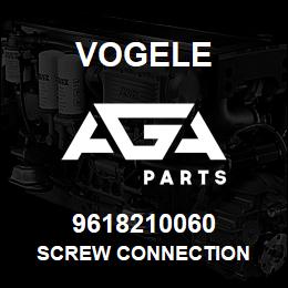 9618210060 Vogele SCREW CONNECTION | AGA Parts