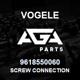 9618550060 Vogele SCREW CONNECTION | AGA Parts