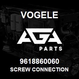 9618860060 Vogele SCREW CONNECTION | AGA Parts