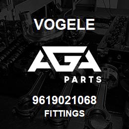 9619021068 Vogele FITTINGS | AGA Parts