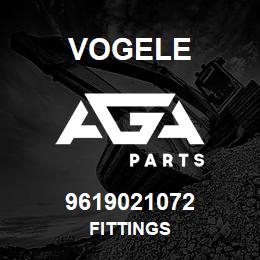 9619021072 Vogele FITTINGS | AGA Parts