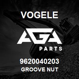 9620040203 Vogele GROOVE NUT | AGA Parts