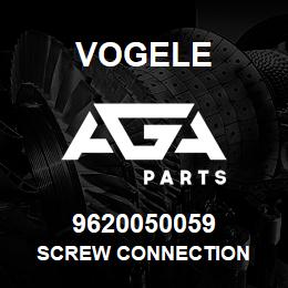 9620050059 Vogele SCREW CONNECTION | AGA Parts