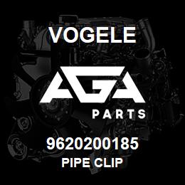 9620200185 Vogele PIPE CLIP | AGA Parts