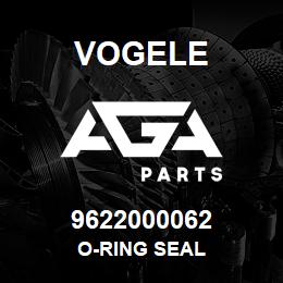 9622000062 Vogele O-RING SEAL | AGA Parts