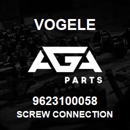 9623100058 Vogele SCREW CONNECTION | AGA Parts