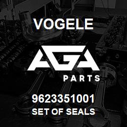 9623351001 Vogele SET OF SEALS | AGA Parts