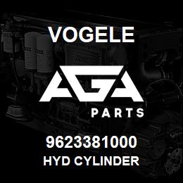 9623381000 Vogele HYD CYLINDER | AGA Parts