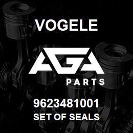 9623481001 Vogele SET OF SEALS | AGA Parts