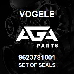 9623781001 Vogele SET OF SEALS | AGA Parts