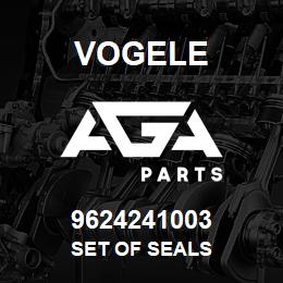 9624241003 Vogele SET OF SEALS | AGA Parts