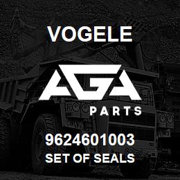 9624601003 Vogele SET OF SEALS | AGA Parts