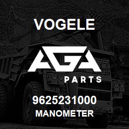 9625231000 Vogele MANOMETER | AGA Parts