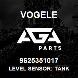 9625351017 Vogele LEVEL SENSOR: TANK | AGA Parts