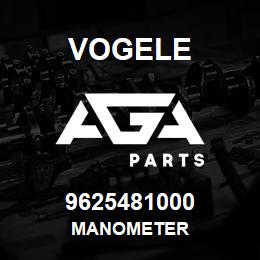 9625481000 Vogele MANOMETER | AGA Parts