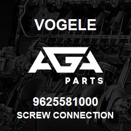 9625581000 Vogele SCREW CONNECTION | AGA Parts