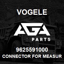 9625591000 Vogele CONNECTOR FOR MEASUREMENT | AGA Parts