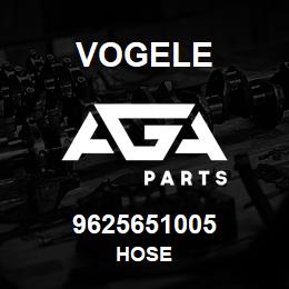 9625651005 Vogele HOSE | AGA Parts