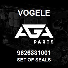 9626331001 Vogele SET OF SEALS | AGA Parts