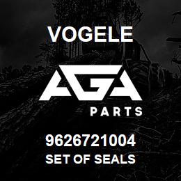 9626721004 Vogele SET OF SEALS | AGA Parts