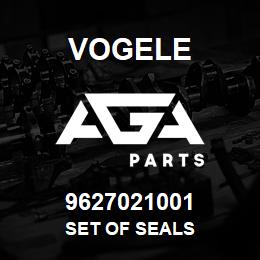 9627021001 Vogele SET OF SEALS | AGA Parts