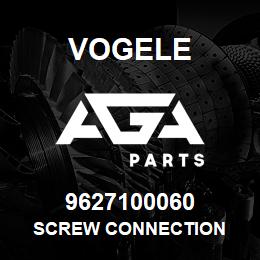 9627100060 Vogele SCREW CONNECTION | AGA Parts