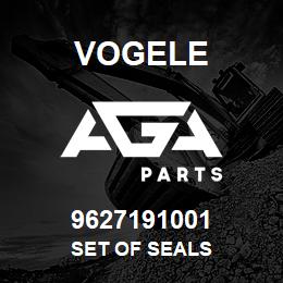 9627191001 Vogele SET OF SEALS | AGA Parts