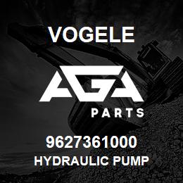 9627361000 Vogele HYDRAULIC PUMP | AGA Parts