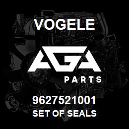 9627521001 Vogele SET OF SEALS | AGA Parts