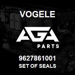 9627861001 Vogele SET OF SEALS | AGA Parts