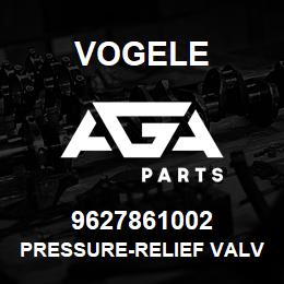 9627861002 Vogele PRESSURE-RELIEF VALVE | AGA Parts